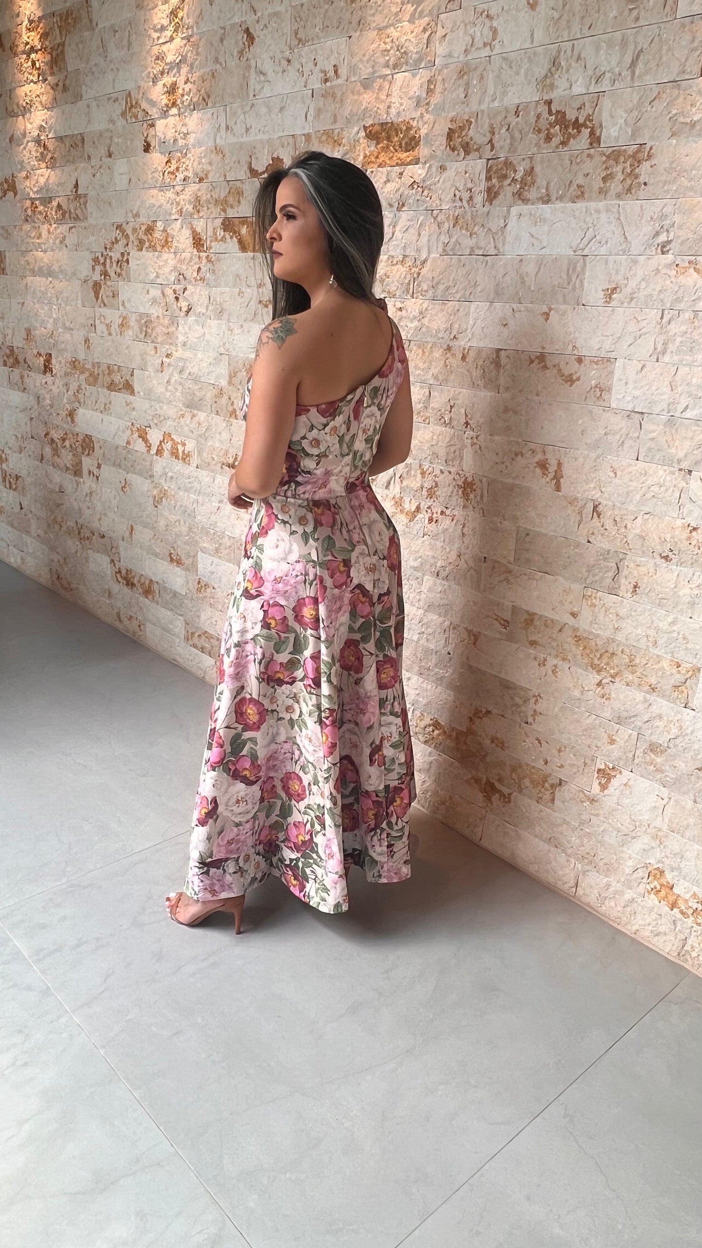 Vestido Midi Floral Limon - Estampado 5340