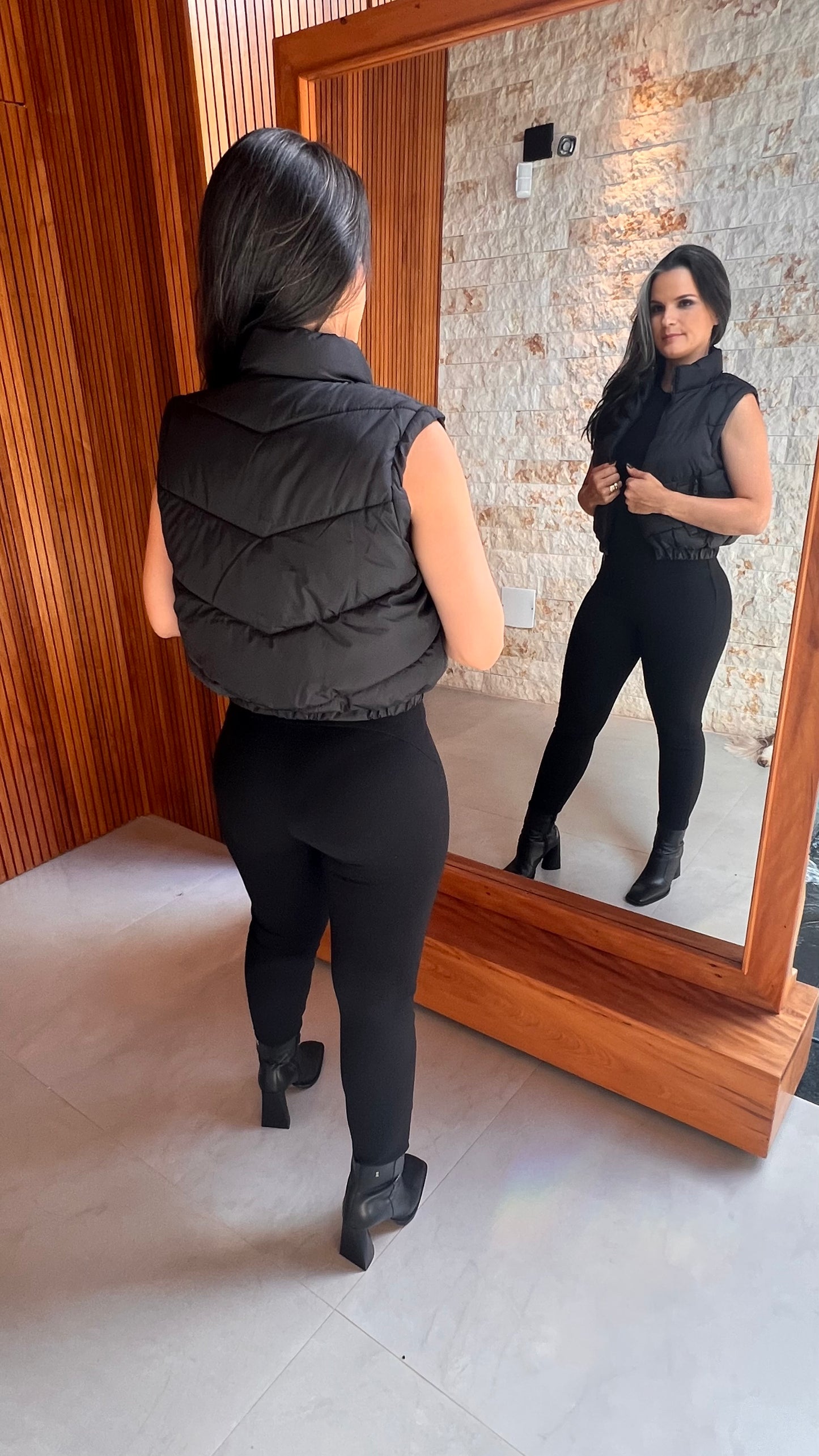 Jaqueta Colete Safir- Liso Preto 5143