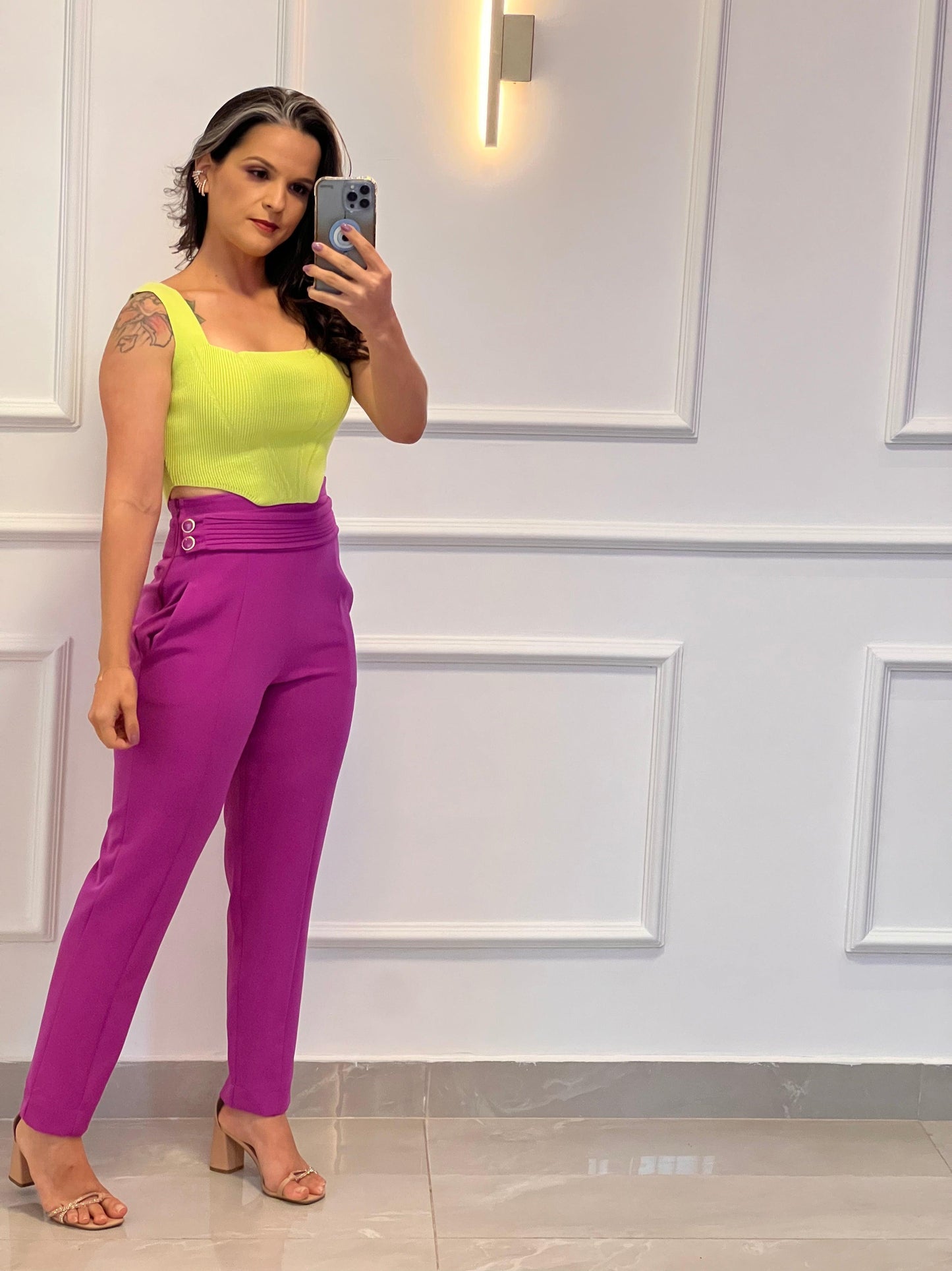 Modal Cropped Corselet - Lima