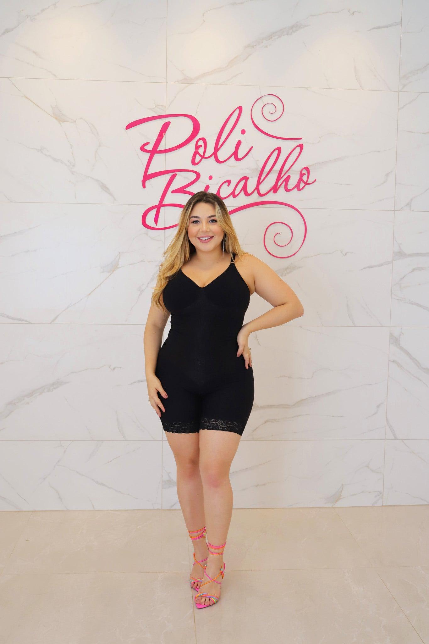 Jumpsuit Strap Shades Lace - Black