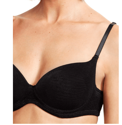 Shades Glossy Bra - Black