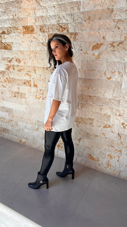 Blusa Tshirt Amalfi EAG- Branco 5691