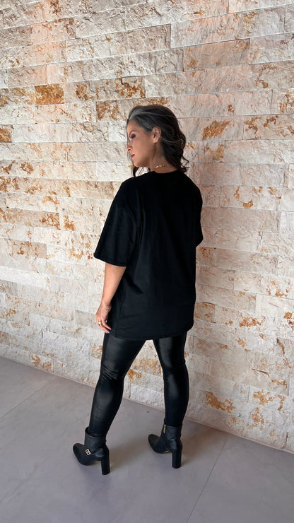 Blusa Tshirt Amalfi EAG- Preto 5691