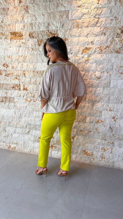 Blusa Bata Rupestre ARTE- Estampado 5560