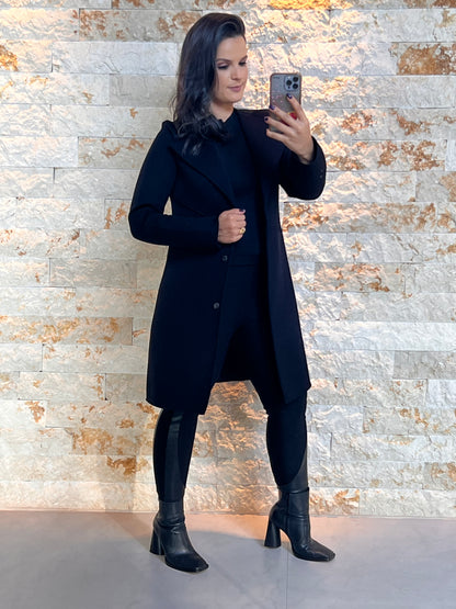Bicolor Dubbed Jacket - Black